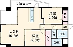 K'sstyle 2LDKの間取図画像