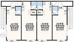 ヒロセコーポ6 ワンルームの間取図画像