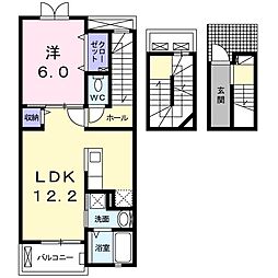 ブライト・マーベラスN 1LDKの間取図画像