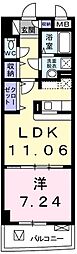 プレインステージ 1LDKの間取図画像