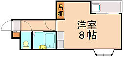 S.Y.Mビル2 ワンルームの間取図画像