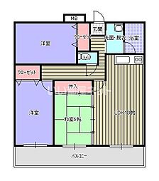 セフティワン 3LDKの間取図画像