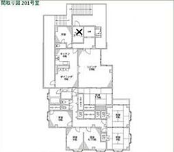 明智ビル 7LDKの間取図画像