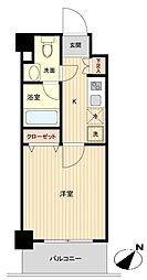 ウィルドゥ新座 1Kの間取図画像