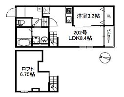 フォーサイト県庁西 1LDKの間取図画像