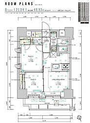SYFORME TACHIKAWA 2LDKの間取図画像