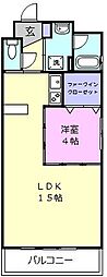 SQUARE西丸之内 1LDKの間取図画像