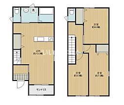 LILY GATE 3LDKの間取図画像