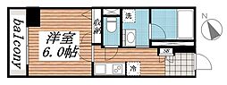 市原市白金町3丁目マンション 1Kの間取図画像