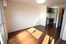 D-room利田　B棟 205 2階1LDKのリビング/ダイニング