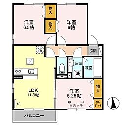 間取図画像 3LDK