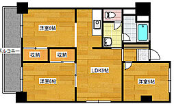 IT城南 3LDKの間取図画像