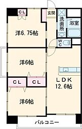 間取図画像 3LDK