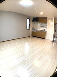 ボナール21　B 101 1階2LDKのリビング/ダイニング