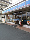 【コンビニエンスストア】ローソン 久留米花畑店まで647ｍ