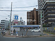 【コンビニエンスストア】ローソン JR野崎駅北店まで494ｍ