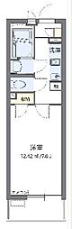 CLEINOスクエア与野 1Kの間取図画像