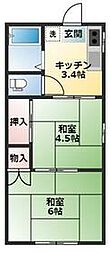 間取図画像 2K