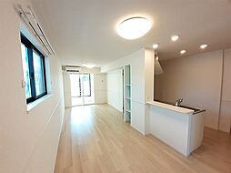 JR常磐線 ひたち野うしく駅 7.3kmの賃貸アパート 1階1LDKのリビング/ダイニング