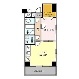 メゾンｄｅウノ 7階1LDKの間取り
