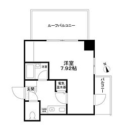 UrbanLink蒲田 1Kの間取図画像