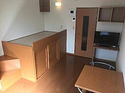 JR上越線 群馬総社駅 徒歩10分の賃貸アパート 1階1Kのリビング/ダイニング