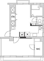目黒エースマンション 4階1LDKの間取り