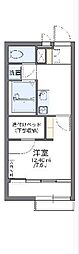 レオパレスコージー幕張 1Kの間取図画像
