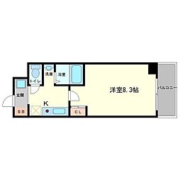 レジデア西本町 8階