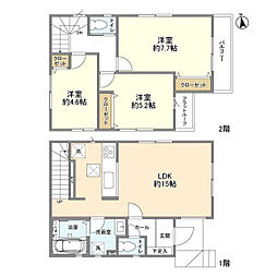 Ｋｏｌｅｔ千葉長作台04 1階3LDKの間取り