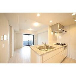 東急東横線 都立大学駅 徒歩9分の賃貸マンション 8階2LDKのリビング/ダイニング