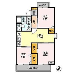 間取図画像 3LDK