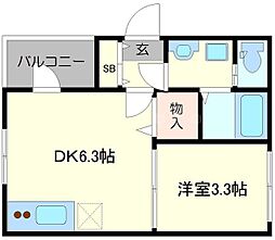 京橋駅 6.7万円