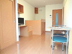 レオパレスアンソレイエ　恵 204 2階1Kのリビング/ダイニング