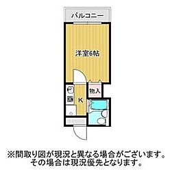 間取図画像 1K