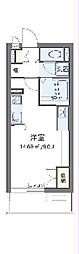 パークヒルズ妙蓮寺 ワンルームの間取図画像