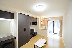 レオネクストアニバーサリー 201 2階ワンルームのリビング/ダイニング