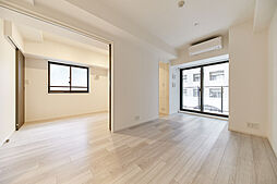 都営新宿線 馬喰横山駅 徒歩2分の賃貸マンション 4階2LDKのリビング/ダイニング