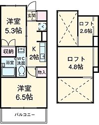 エステムコート名古屋駅前ＣＯＲＥ 10階2Kの間取り