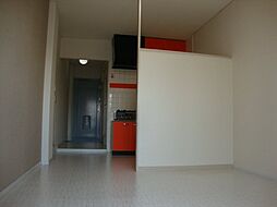 アメニティ鈴木 3階ワンルームのリビング/ダイニング