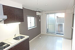 名古屋市営名城線 黒川駅 徒歩4分の賃貸アパート 2階1LDKのリビング/ダイニング