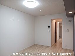 ヒカルサひたちなか 203 2階1Kのリビング/ダイニング