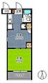 武蔵浦和宝マンション2階5.4万円