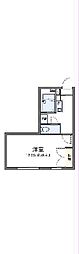 レオパレスゴールドレジデンスコスモス 1Kの間取図画像