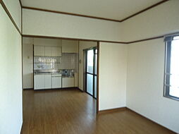 ヴィラ奥田第2ビル 2C 2階2LDKのリビング/ダイニング