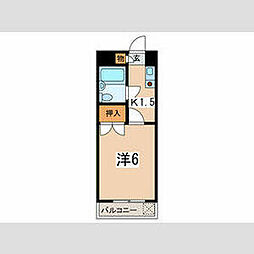 間取図画像 ワンルーム