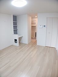 豊橋鉄道東田本線 競輪場前駅 徒歩4分の賃貸アパート 1階ワンルームのリビング/ダイニング