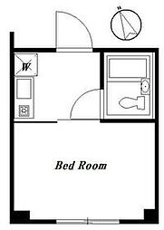 サーフサイドヒルズ九十九里 3階1Kの間取り