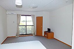 レオパレスソレイユII 201 2階1Kのリビング/ダイニング