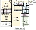 メビウスブレインニシチバ6階15.5万円